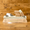 Lingotto di sapone naturale artigianale ai sali del mar Morto
