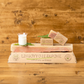 Lingotto di sapone naturale artigianale al latte d’asina e alloro