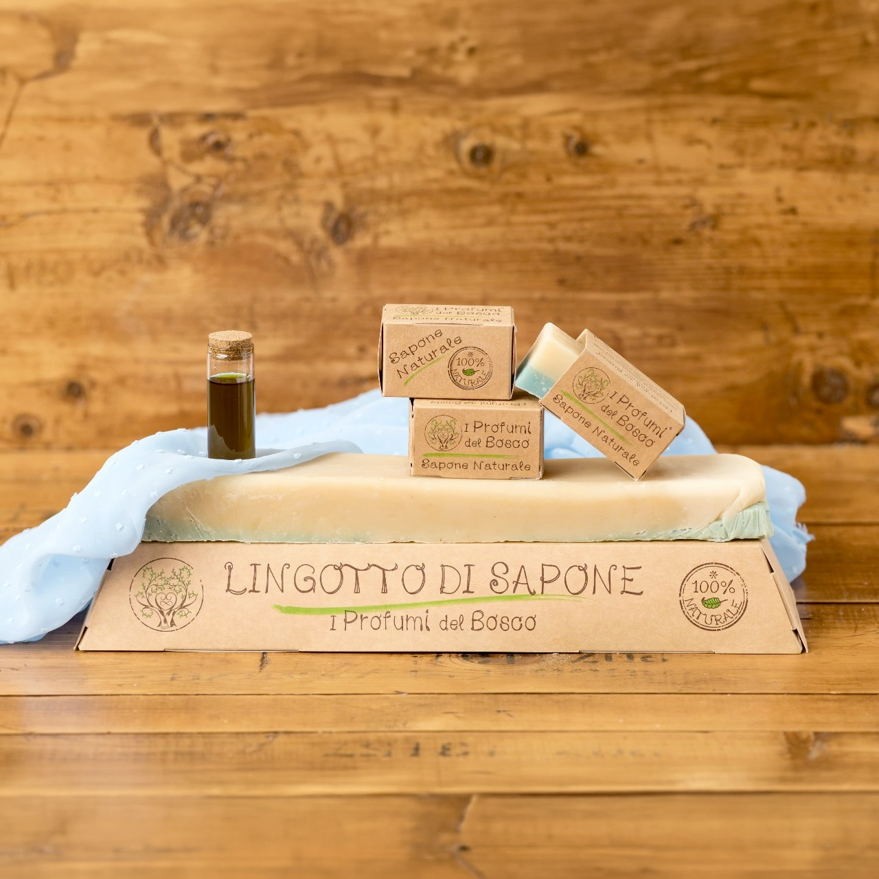 Lingotto di sapone naturale artigianale Oriente
