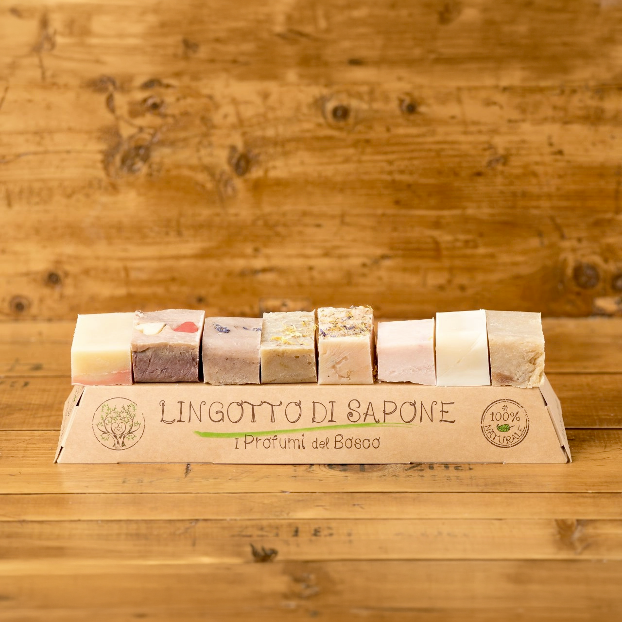 Lingotto di sapone artigianale Mix