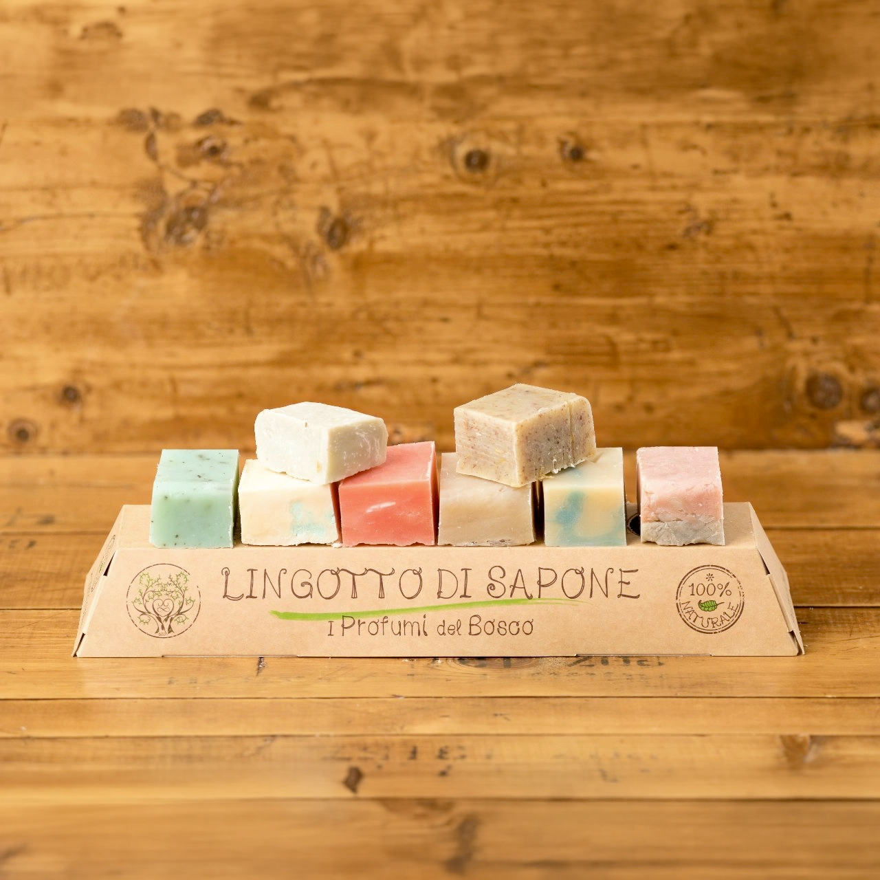 Lingotto di sapone artigianale Mix