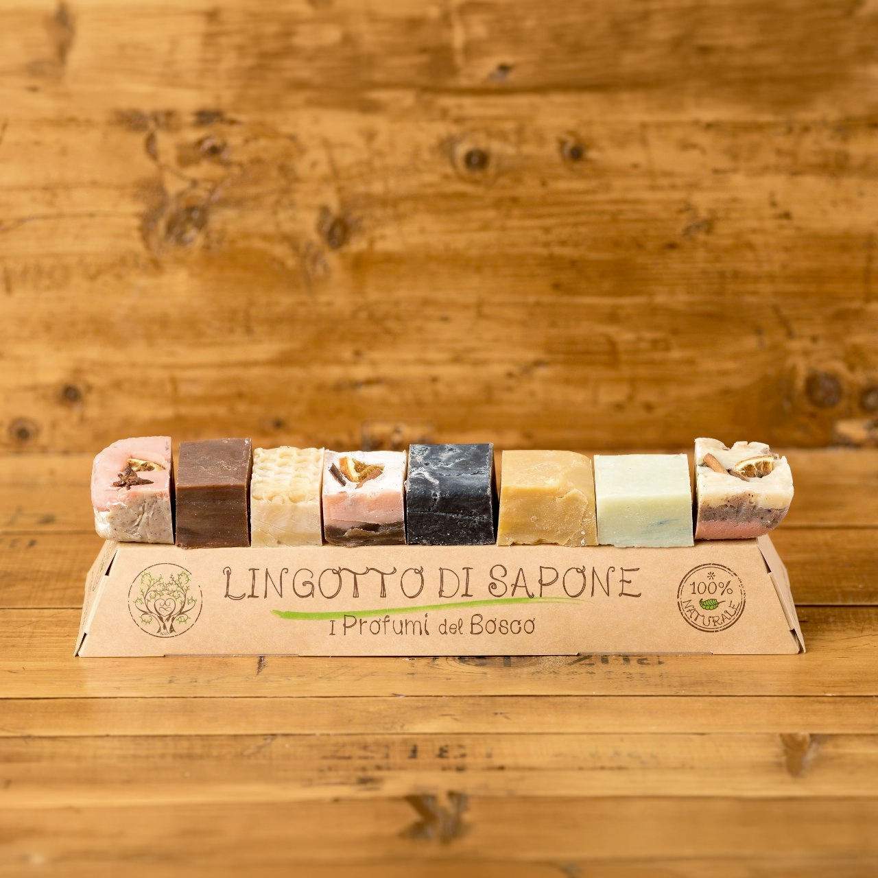 Lingotto di sapone artigianale Mix