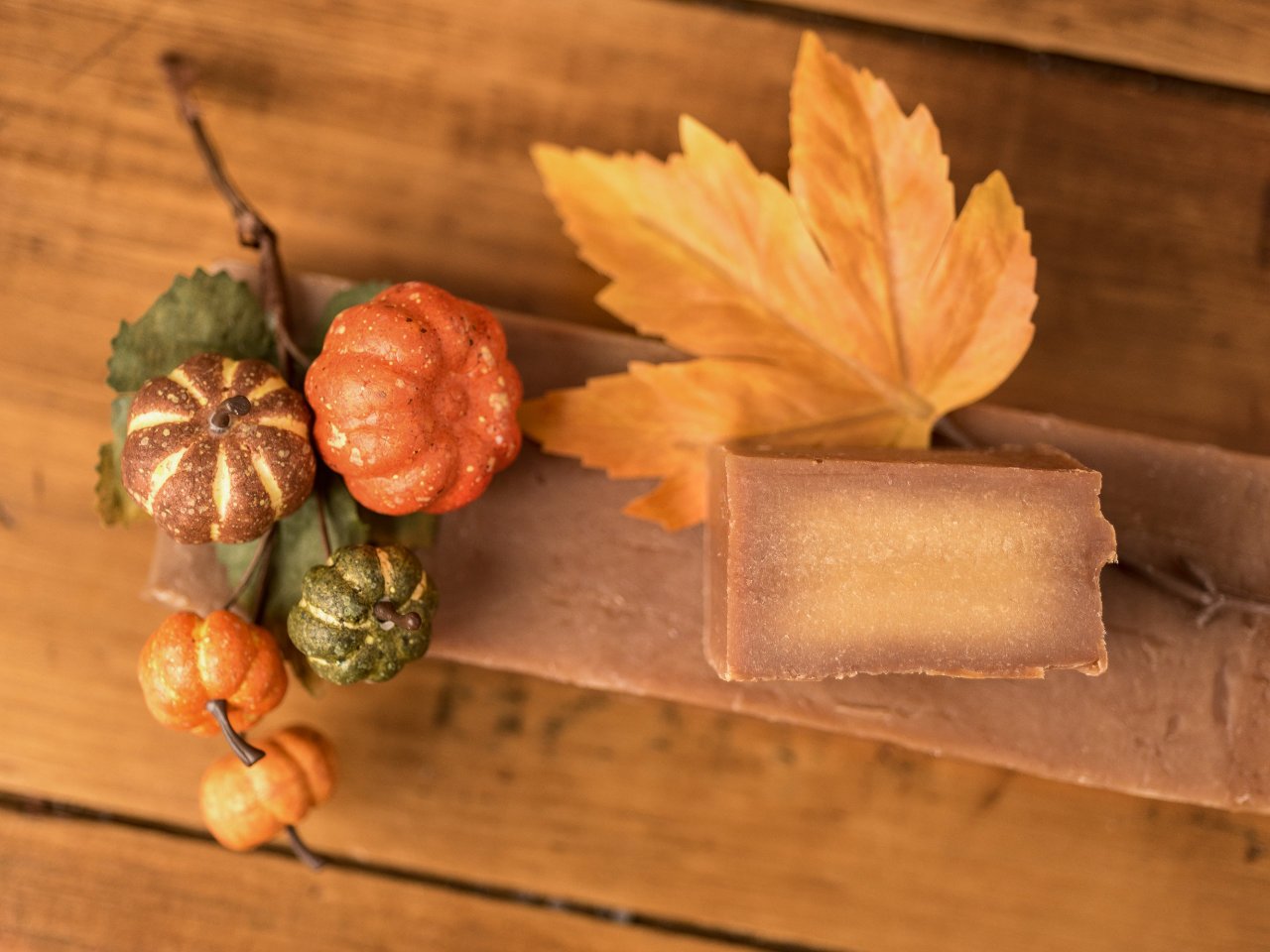 Sapone naturale artigianale alla zucca verde