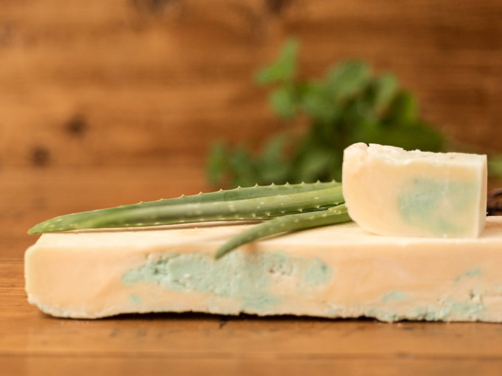 Sapone naturale artigianale all’aloe vera e melissa