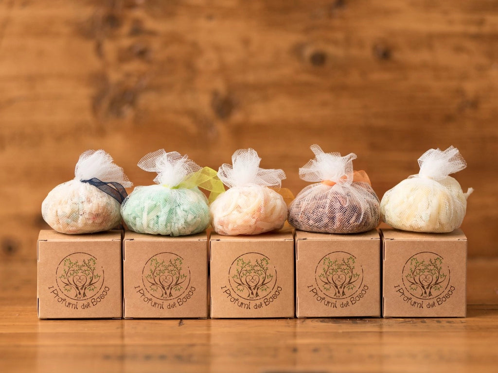 Set di sacchetti da doccia (5 aromi)