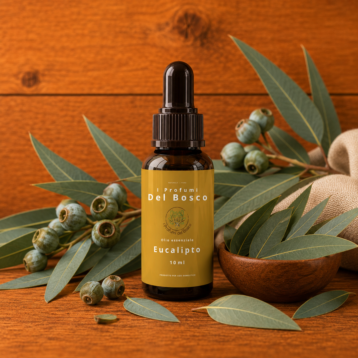 Olio essenziale di eucalipto